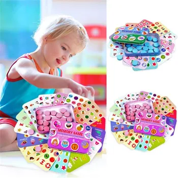 

Memory Puzzle Wooden Toy Children Desktop Interactive Memory Game Box Chess Educational Toys