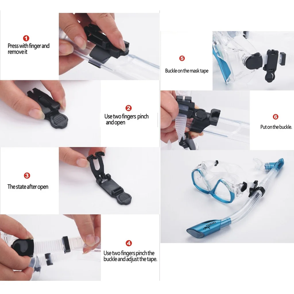 Professional Scuba Diving Swimming Snorkeling Fin Flippers with Mask & Dry Snorkel Full Combo Gear Set