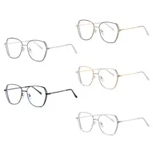 Сплав большая рамка анти-синий свет плоское зеркало унисекс ультралегкие оптические очки