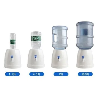 

Mini Water Dispenser Desktop Drinking Fountains Machine Base Buckets Watering Bottle Holder Absorber Barrel Pump Faucet