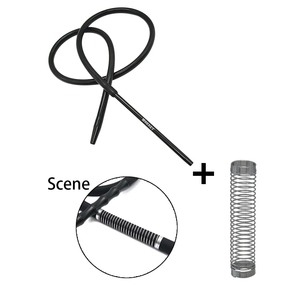 Кальян HORNET шланг для кальяна 260 мм алюминиевый стержень с ручкой 1 5 м силиконовый
