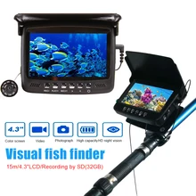 

4.3 Inch Underwater Fishing Camera DVR Underwater Fish Finder Infrared Night Vision Portable Fishing Video Camera LCD Monitor