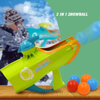 2 In 1 Sneeuwbal Blaster Pistool Speelgoed Winter Outdoor Sneeuwbal Launcher Waterpistool Familie Gevechten Game Speelgoed Voor Kinderen Volwassen grappig Speelgoed 2 In 1 Sneeuwbal Blaster Pistool Speelgoed Winter Outdoor Sneeuwbal Launcher Waterpistool Familie Gevechten Game Speelgoed Voor Kinderen Volwassen grappig Speelgoed
