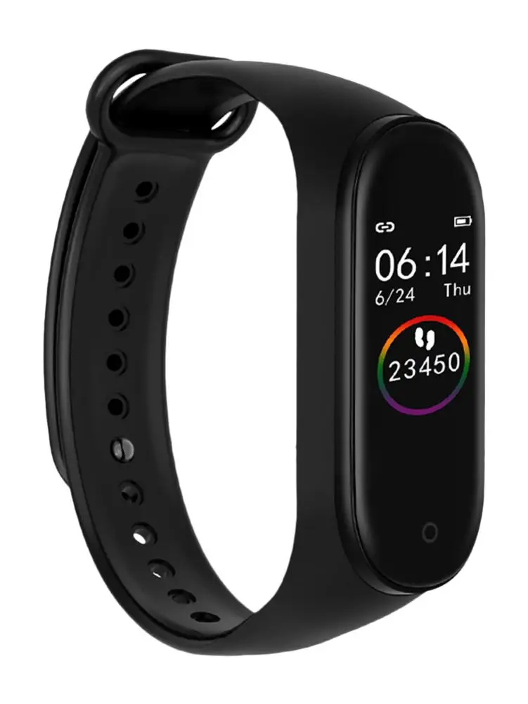 

M4 Smart Bracelet Color Screen Smartband Fitness Traker Bluetooth Sport Waterproof Smart Band Sleep Monitoring Sports Watch