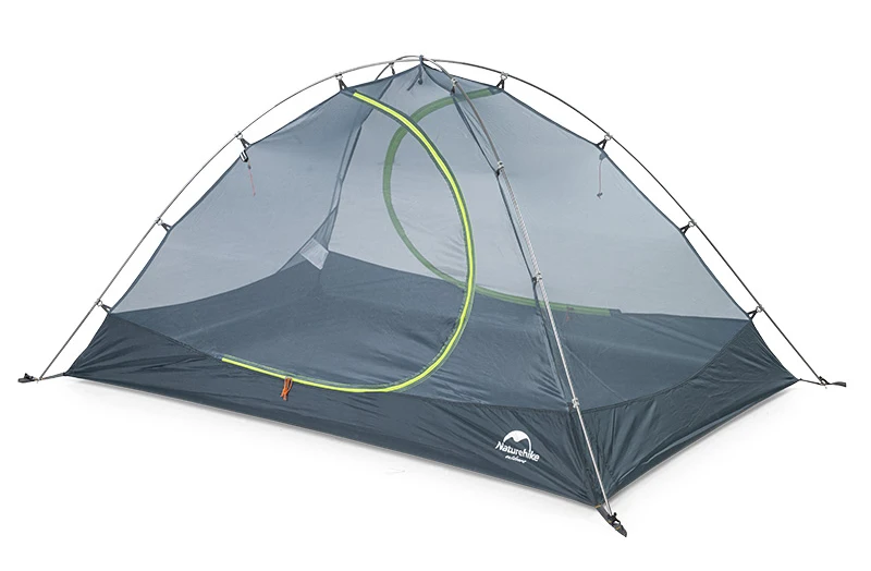 Naturehike двухслойная двухместная палатка для 2 человек, для походов, верховой езды, пикника, 3 сезона, 20D нейлоновая палатка