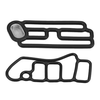 

1 Pair Black Rubber Head Cylinder Solenoid Gasket VTEC Gasket anti-corrosion no easy crack 15815-R70-A01 15845-R70-A01 for Honda