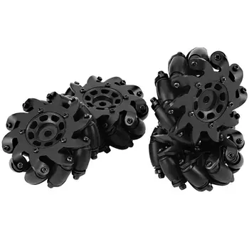 

4pcs Aluminum alloy Turbowing Drive Wheel Robot Kit Omnidirectional Wheels for Mecanum