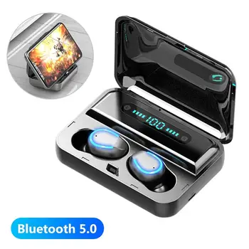 

F9-5 In-Ear TWS Bluetooth 5.0 Hands-free Call Wireless Earphones Sport Headset