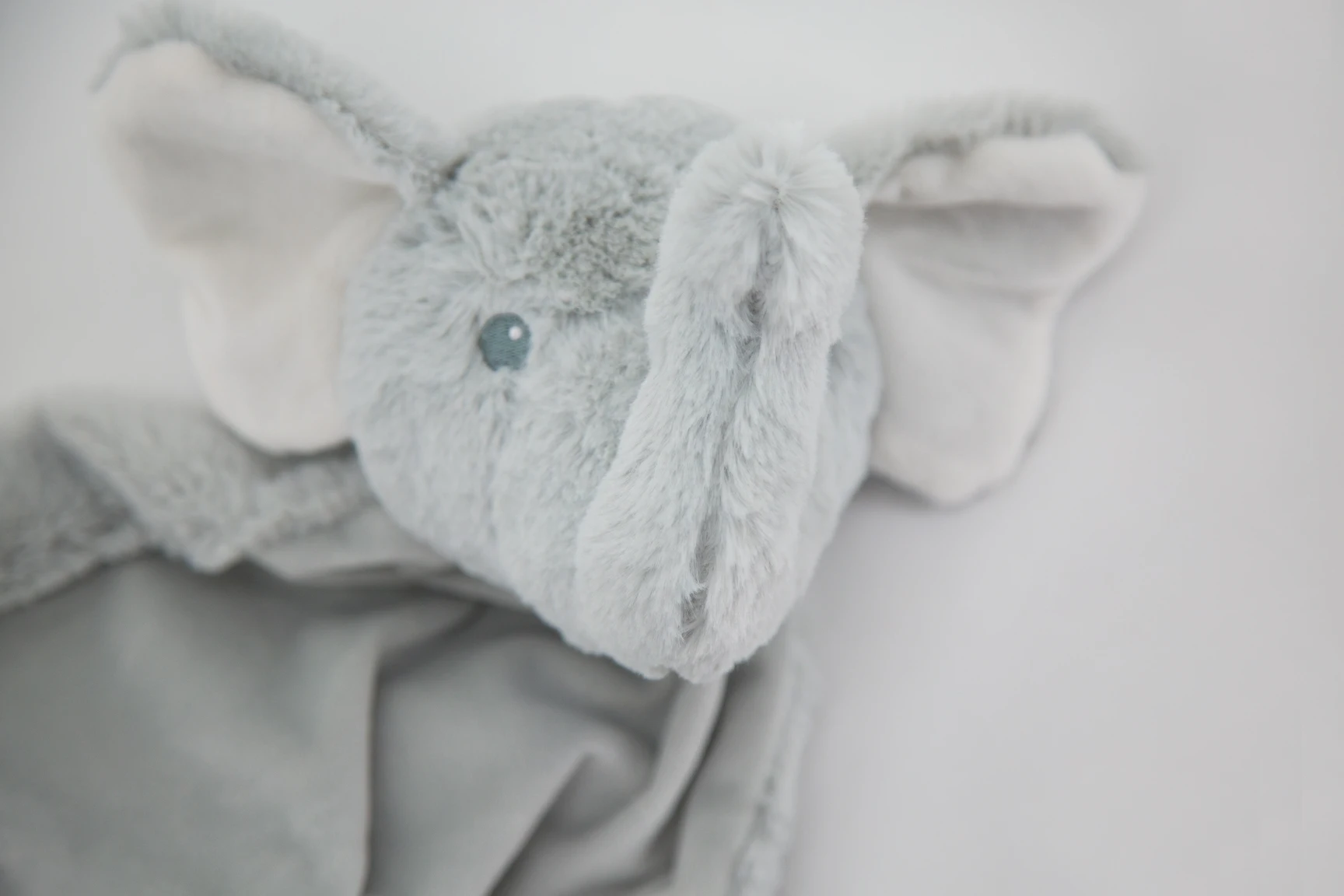 Baby Plush Blankets Stroller Comforter Winter Newborn Bed Sheet Grey Elephants Kid Boy Girl Swaddle Wrap Cobertor Infantil Quilt 5