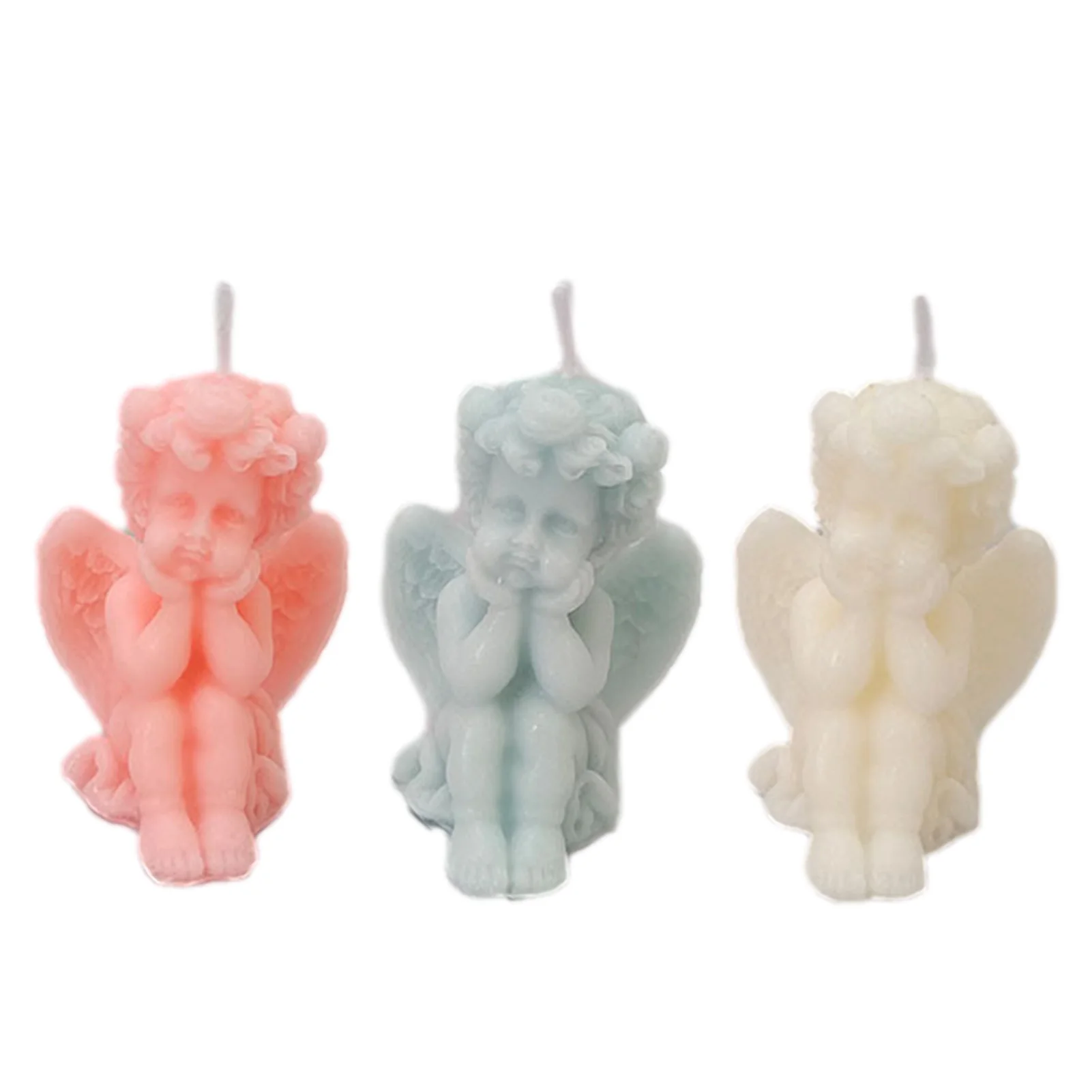 Free shipping Scented Christmas Angel candle little angel comes free