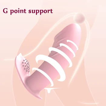 Remote Control Vibrator Dildo Sex Toys for Women Panties Vagina Masturbators Shop Clitoral Plug Adults Female Couples Machine 4