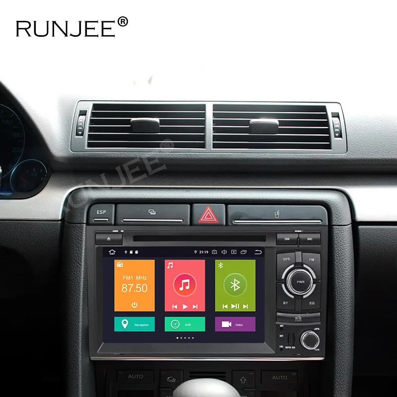 RUNJEE 4 г 64 шесть ядер Android 9 dvd плеер автомобиля для Audi A4 B6 B7 S4 RS4 сиденье Exeo