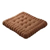 Sitting Cushion,Creative Soft Biscuit Shape Cushion Classical Pillow Chair Car Seat Pad Decor Cookie Tatami Back Cushion Sofa 3