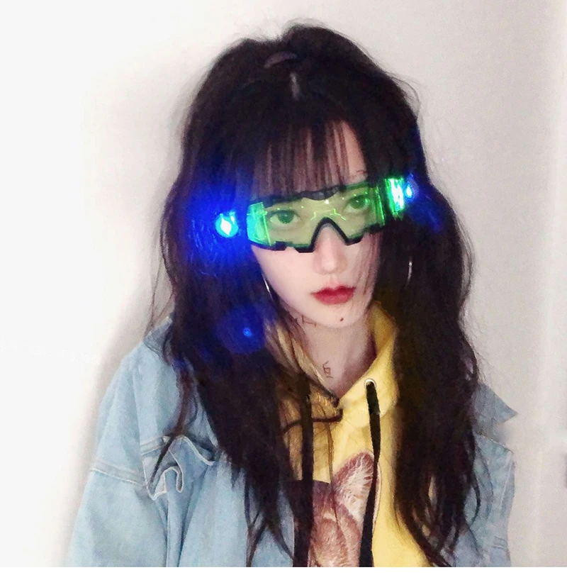Cosplay&ware Japan Harajuku Anime Glasses Led Super Cool Safety Goggles Cosplay Future Night Vision -Zentai shop online H157a9da48b5d4145a4241cc2ee96e8d0e.jpg