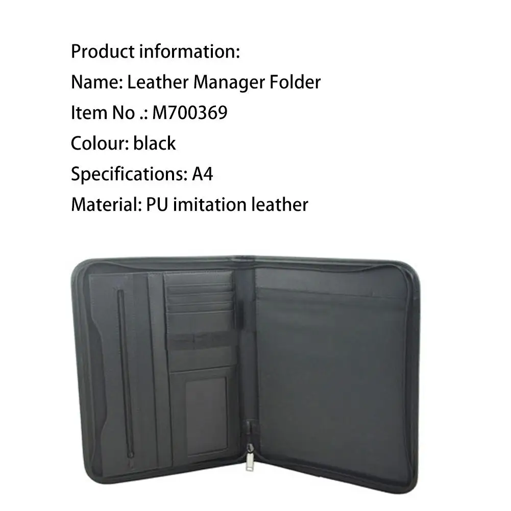 А4 многофункциональная сумка на молнии папка менеджер с калькулятором бизнес