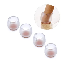 16 шт./компл. силиконовые ножки стула защитные шапки средства ухода за кожей стоп колодки мебель стол чехлы для ног носки с круглым дном Non-Slip защитные приспособления для пола