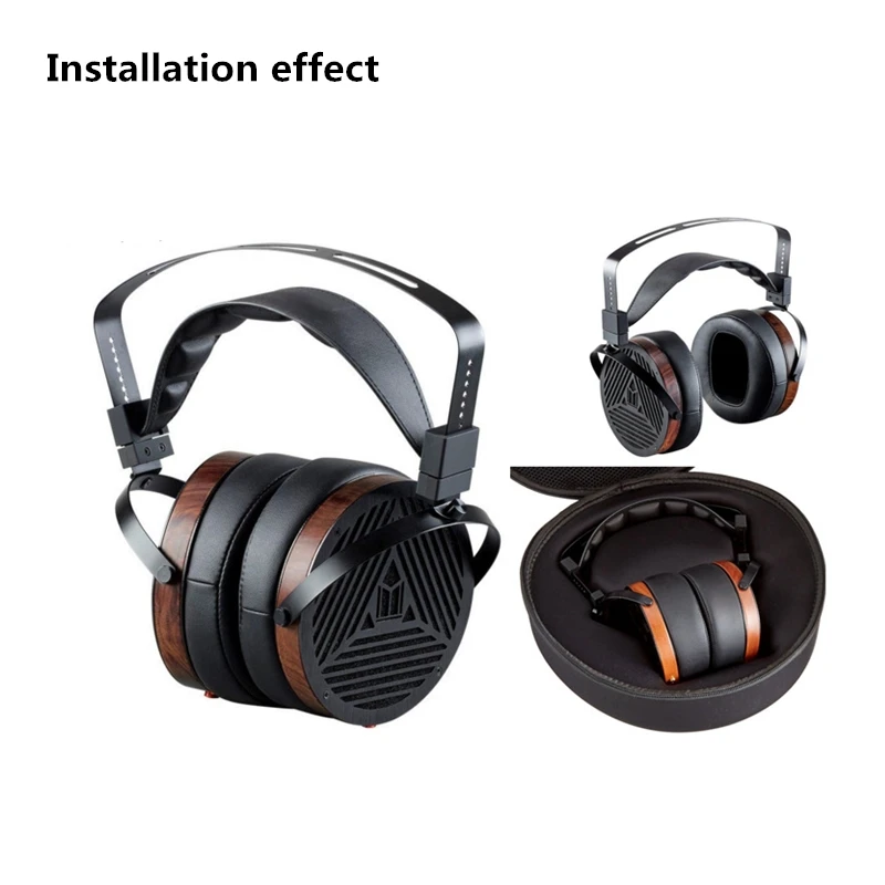 108MM Soft Sheepskin Ear pads For Monoprice Monolith M1060 Headphones Bevel Foam Cushions High Quality Protein Skin