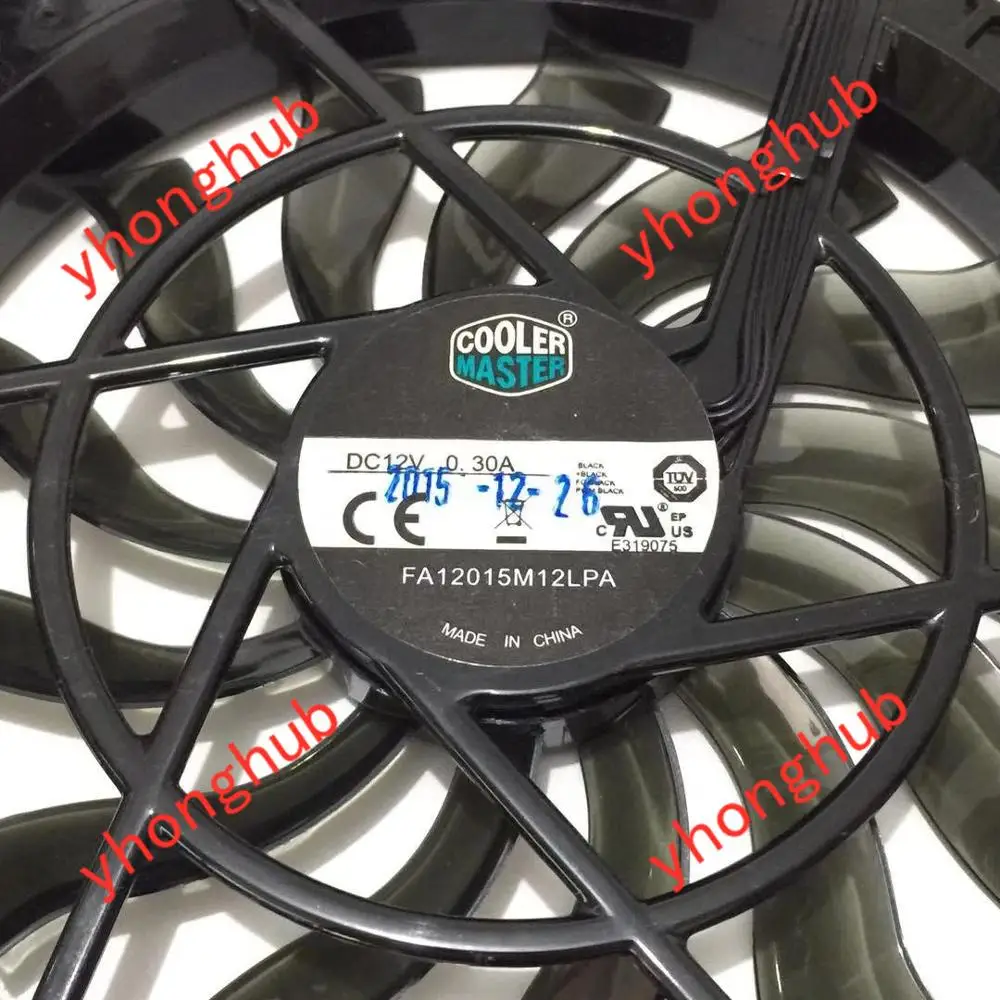 Мастер FA12015M12LPA охлаждающий вентилятор DC 12V 0.30A 120x120x15mm|fan dc|cooling fanfan dc 12v |