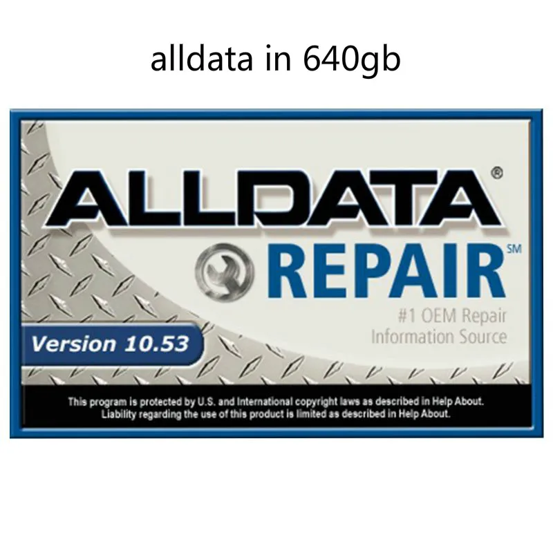 2020 alldata reparação automóvel alldata software de reparo 10.53v todo o software do carro de dados com suporte técnico para carros e caminhões em 640gb hdd