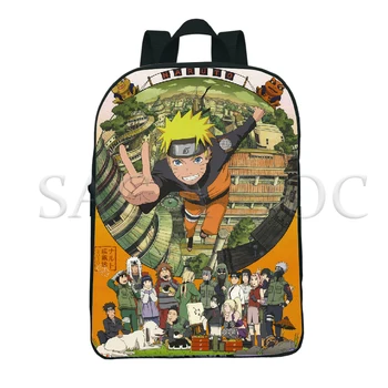 

New Naruto Kakashi SENSEI Backpack 12inch Mini Kindergarten School Bags Anime Kids Boys Girls School Rucksack Daily Backpack