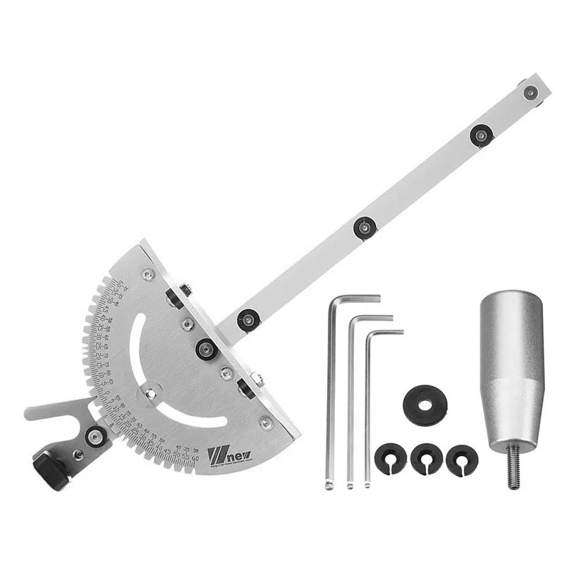 Drillpro 0-90 градусов 450 мм угол торцовочный станок сборки линейка; Деревообработка Инструмент для Круглопильный Станок фрезерный станок