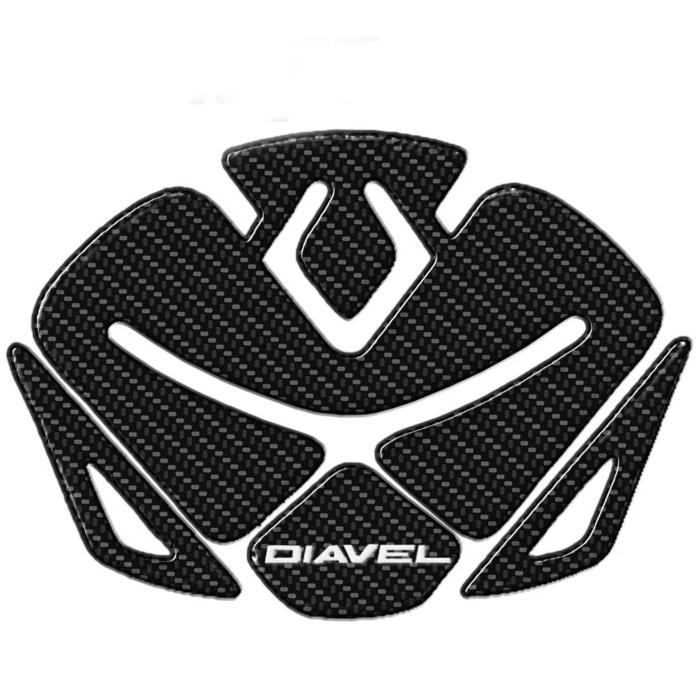 Накладка на бак мотоцикла Наклейка протектор Наклейка Эмблема для DUCATI DIAVEL 1200 X DIAVEL - Цвет: A