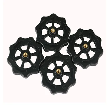 

4pcs Rotary Knob Easy Apply Direct Fit Replacement ABS Leveling Nut Professional For 3D Printer Hot Bed Parts Twist Durable