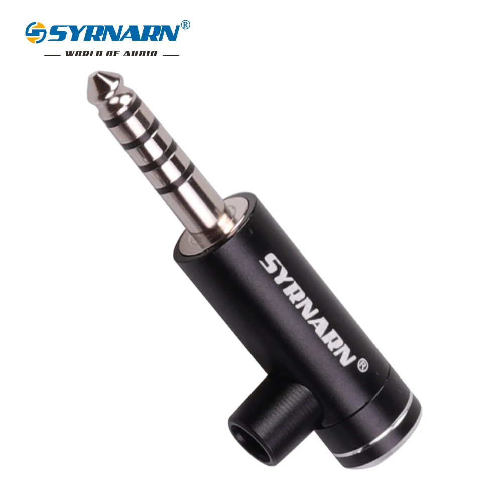 1PCS 4 4mm 5 Poles Audio Jack Earphone Male Plug Pin Adapter For NW WM1Z A Player HiFi Headphone Solder Wire Connector i D 4 5mm