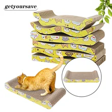 Скребок для кошек, переносная игрушка, скребок для кошек, картонный скребок для кошек, доска для когтей, Когтеточка, шлифовальный станок, товары для домашних животных