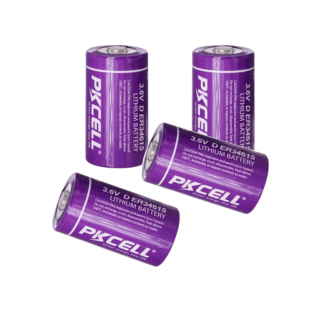 Аккумуляторы PKCELL 34615 мАч 3 6 В 19000 x мм 10 лет 4 шт.|battery for|3.6v batterybatteries batteries |