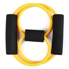 8 формы Эспандеры упражнения шнуры грудь Стрейч Йога Тренировка Фитнес эластичные трубки ленты эспандер