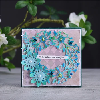 

DiyArts Flower Metal Cutting Die Circle DIY Scrapbooking Photo Album Craft Stencils for Decor Punching Templates New 2020