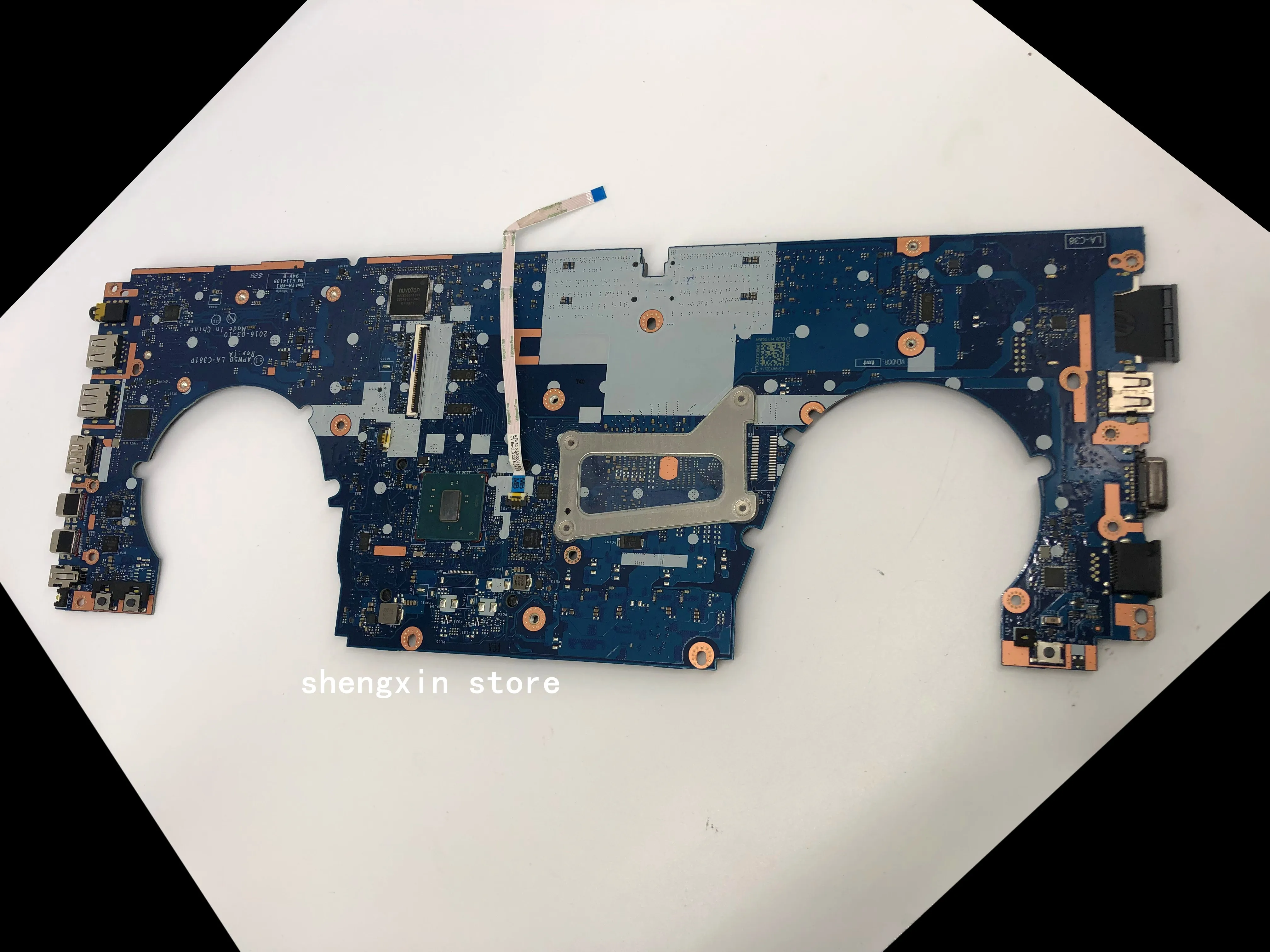 Best  For Laptop HP ZBook 15 G3 Motherboard 863779-601 863779-001 LA-C401P i5-6300HQ test 100%