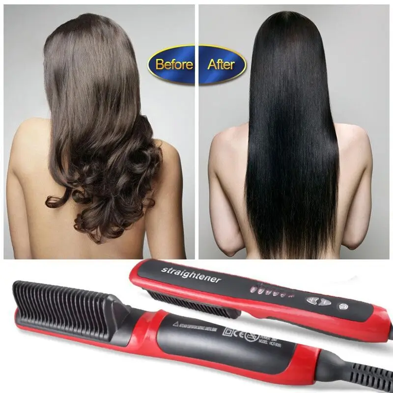 pente quente cuidados com o cabelo