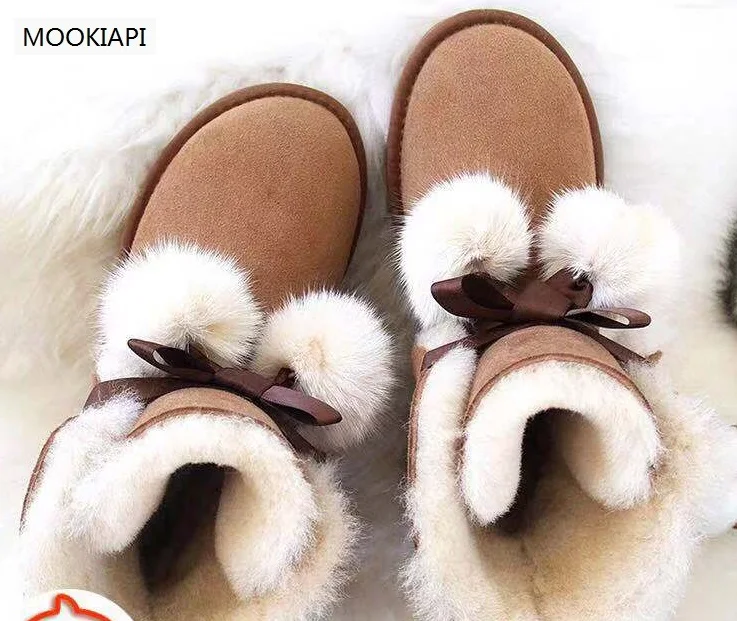Новейшие Женские ботинки в австралийском стиле с короткими бочками из 2019