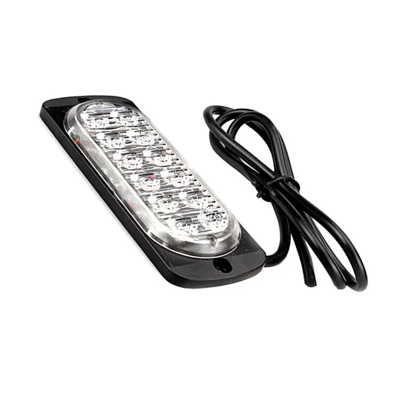 DC 12 V-24 V 36 Вт 12 Светодиодный s внедорожные автомобили, грузовики Безопасности срочно рабочих красные противотуманная фара автомобиль грузовик с прицепом светодиодный срочные световых