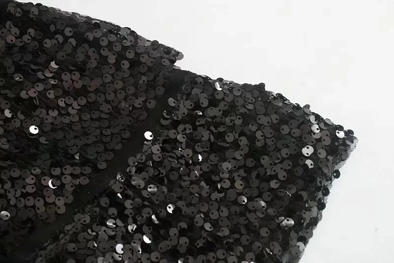 Увядшие английские поддельные две части сексуальные sequines Мини платье для женщин vestidos de fiesta de noche vestidos рождественское вечернее платье для женщин