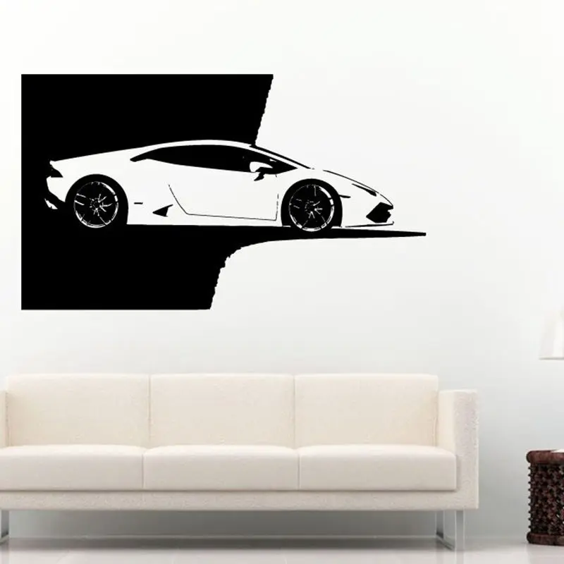 Car Sticker Vehicle Decal Classic Cars Posters Vinyl Wall Decals Pegatina Quadro Parede Decor Mural Car Sticker