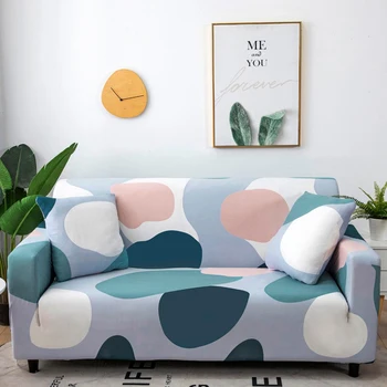 

Elastic Sofa Cover for Living Room Armchair Cover All-inclusive Printed Couch Cover Sectional Sofa Home Slip Covers Settee Cover