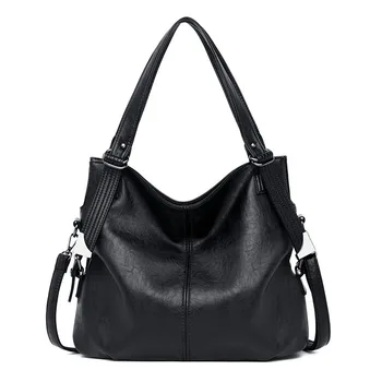 

Women's Large-capacitySecond Layer of Cowhide Handbag Retro Trend Shoulder Bag Workplace Atmosphere Diagonal Package