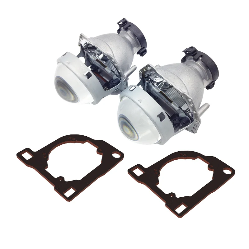 lens and bracket TAOCHIS автомобильный Стайлинг переходный адаптер каркаса Hella 3R G5 объектив проектора модифицированный Кронштейн для NISSAN Мурано Z50 2002-2009 - Цвет: lens and bracket