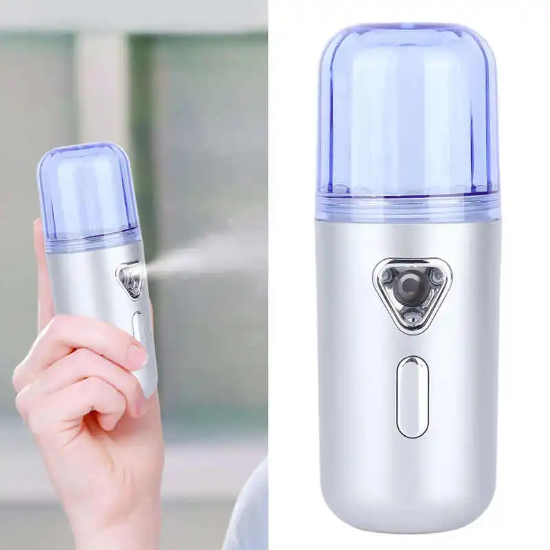 DC 5V 3.15W 30ml Mini Face Humidifier USB Charging Portable Misting Hydrating Mist Sprayer | Бытовая техника
