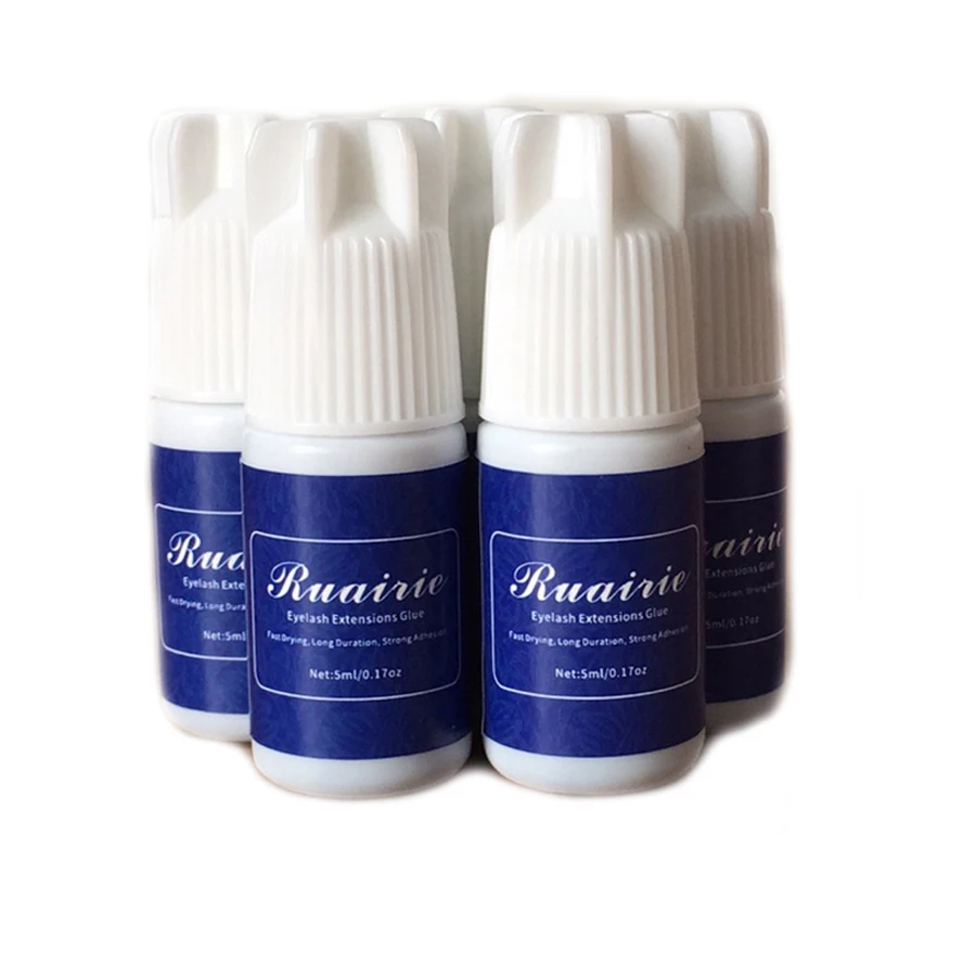 

5ml Eyelashes Glue Fast Drying Most Powerful Eyelashes Extension Glue For Individual Eyelashes Free Shipping Black Glue