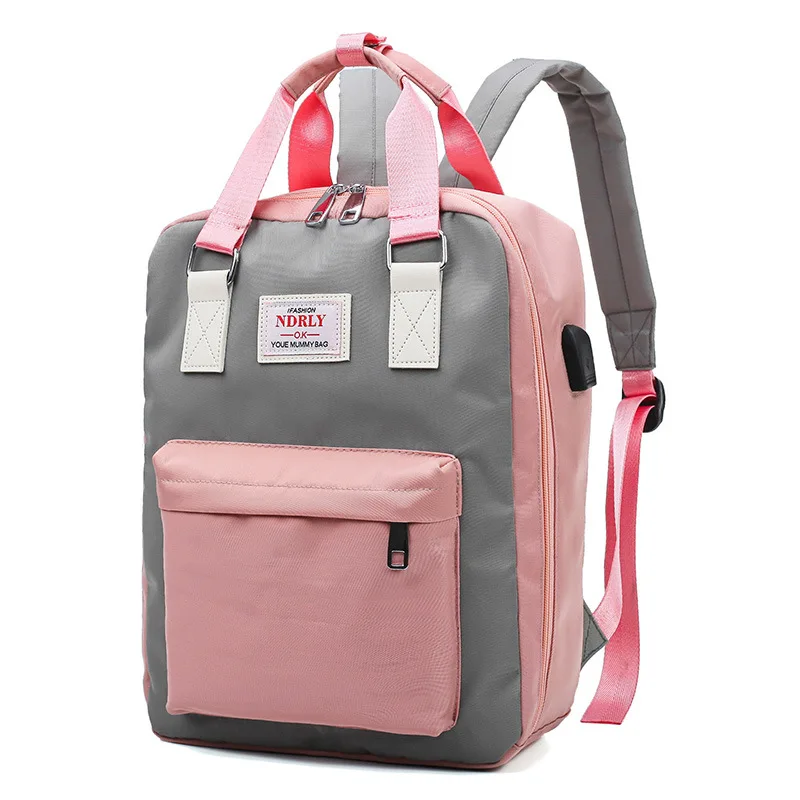 

Fashion Korean Mummy bag multi-function large capacity maternal and child package backpack new portable mother bag
