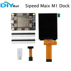 DIYmall Sipeed Maix M1 Dock K210 AI+lOT Vision AIOT Development Board 64-bit Dual Core MaixDock DIYmall Sipeed Maix M1 Dock K210 AI+lOT Vision AIOT Development Board 64-bit Dual Core MaixDock