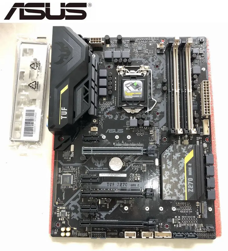 Настольная Материнская плата ASUS TUF Z270 MARK 2 для intel LGA1151 DDR4 б/у материнская ПК