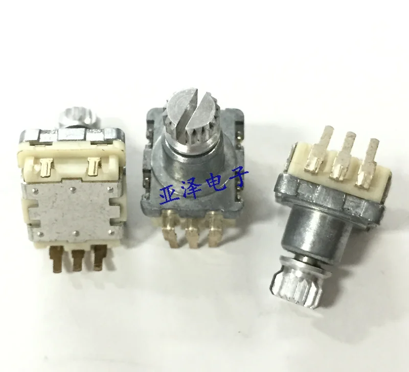 5 шт. цифровой потенциометр 20 точек позиционирования длина вала 10 мм |