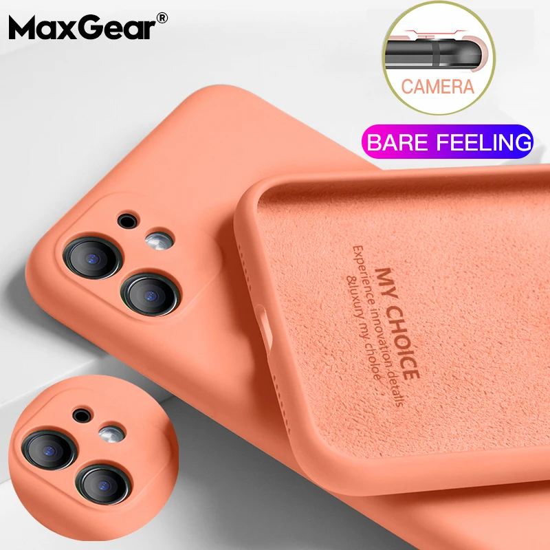 Силиконовый чехол для iPhone 11 Pro Max X XR XS 7 8 6 6s SE2 | Мобильные телефоны и аксессуары