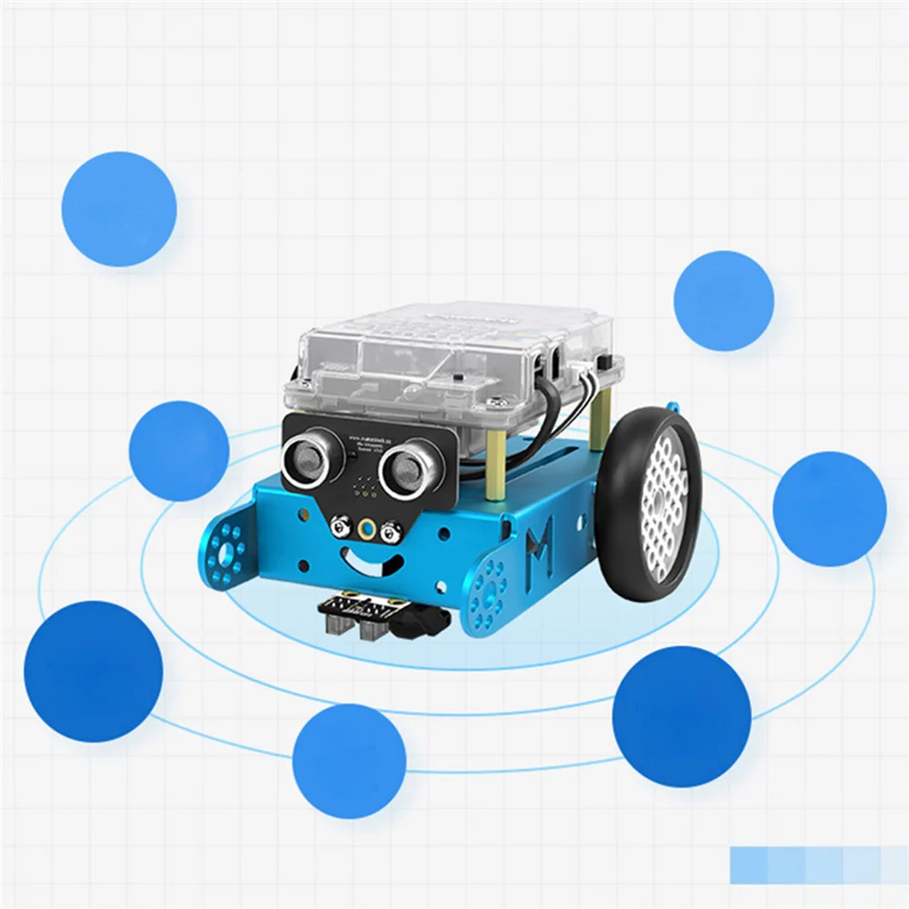 Intelligence Early Learning Machine DIY Assembling Creative Toys Programmable Smart Robot Car Building Kit Kids Toys Gift