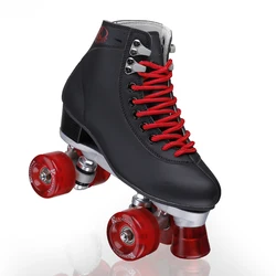 Unisex Street Skate Shoes Tyre New Style Double Row Beginner Personalized Roller Skating Rollers Patins 4 Roues Skates KC50LH